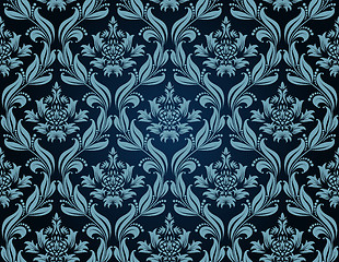 Image showing seamless damask pattern