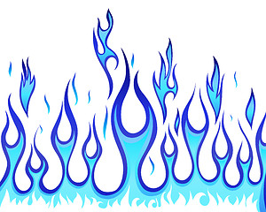 Image showing fire background