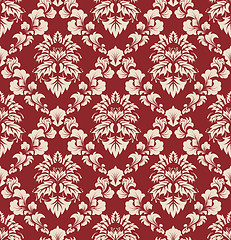 Image showing seamless damask pattern