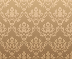 Image showing seamless damask pattern