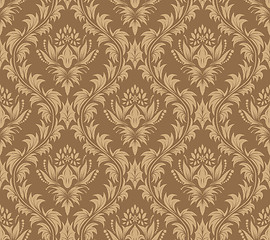 Image showing seamless damask pattern