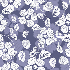 Image showing seamless floral pattern