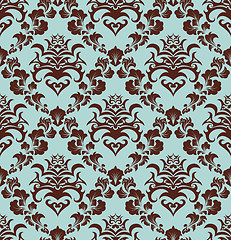 Image showing seamless damask pattern