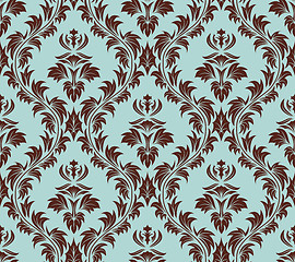 Image showing seamless damask pattern