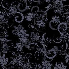 Image showing seamless floral pattern