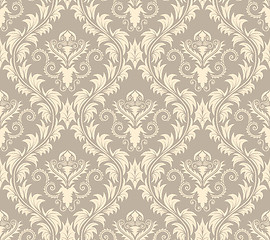 Image showing seamless damask pattern