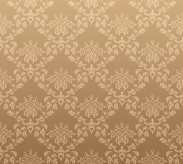 Image showing seamless damask pattern