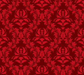 Image showing seamless damask pattern