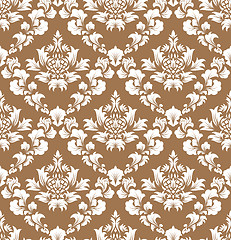 Image showing seamless damask pattern