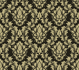 Image showing seamless damask pattern