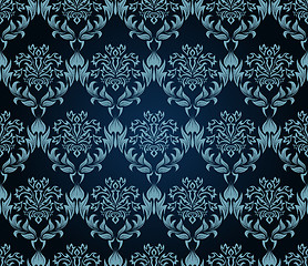 Image showing seamless damask pattern