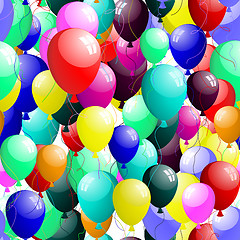 Image showing seamless balloons