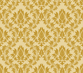 Image showing seamless damask pattern