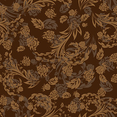 Image showing seamless floral pattern