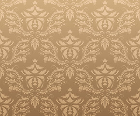 Image showing seamless damask pattern