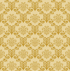 Image showing seamless damask pattern