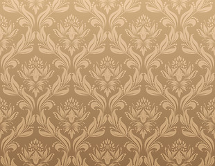 Image showing seamless damask pattern