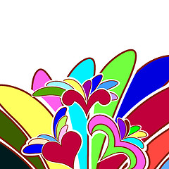 Image showing floral background