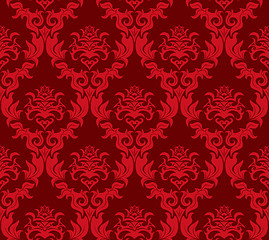 Image showing seamless damask pattern