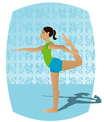 Image showing Yoga Dancer Pose