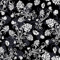 Image showing seamless floral pattern