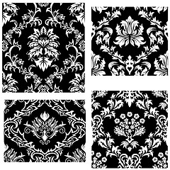 Image showing seamless damask pattern