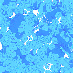 Image showing seamless floral pattern