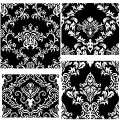 Image showing seamless damask pattern