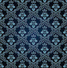 Image showing seamless damask pattern