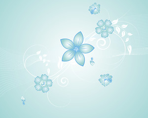 Image showing floral background