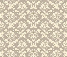 Image showing seamless damask pattern