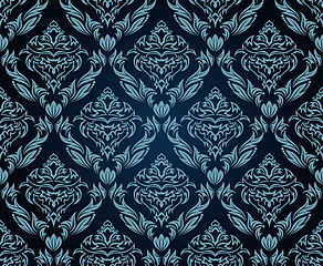 Image showing seamless damask pattern