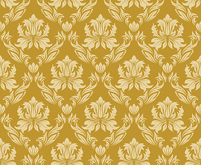 Image showing seamless damask pattern