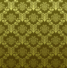 Image showing seamless damask pattern