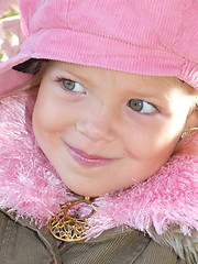 Image showing Little girl smiling