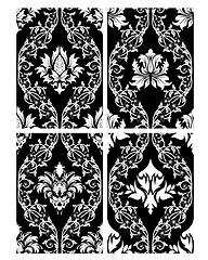 Image showing seamless damask pattern