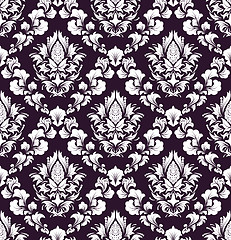 Image showing seamless damask pattern