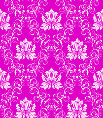 Image showing seamless damask pattern