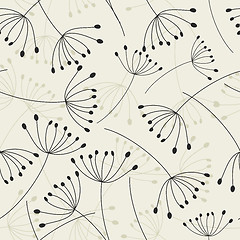 Image showing seamless floral pattern