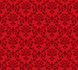 Image showing seamless damask pattern