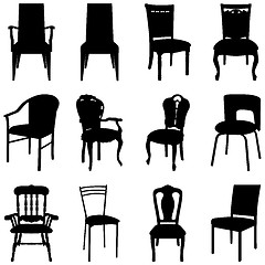 Image showing chairs set