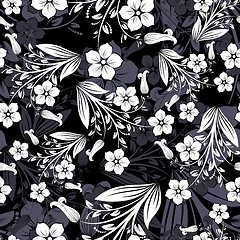 Image showing seamless floral pattern