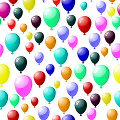 Image showing seamless balloons