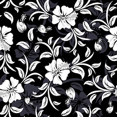 Image showing seamless floral pattern