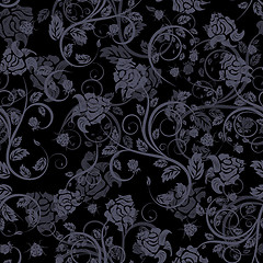 Image showing seamless floral pattern