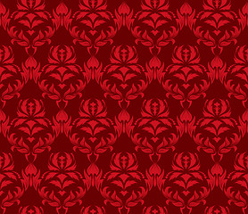 Image showing seamless damask pattern