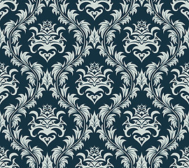 Image showing seamless damask pattern