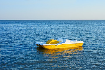 Image showing Walking catamaran