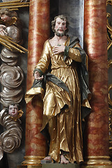 Image showing Statue of Saint