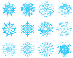 Image showing snowflakes